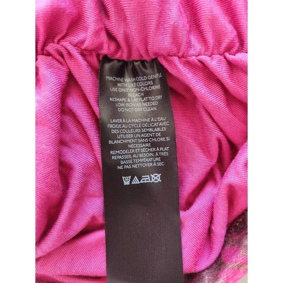 NWT Anthropologie Ruched Velvet Floral Mini Skirt Pull On Size M - Picture 8 of 11